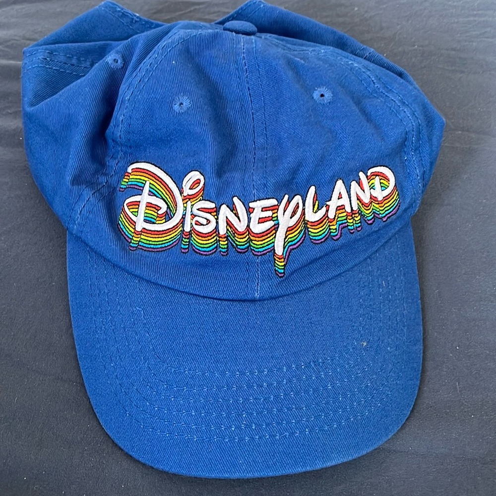 Disneyland Royal blue Embroidered Adjustable Hat One Size